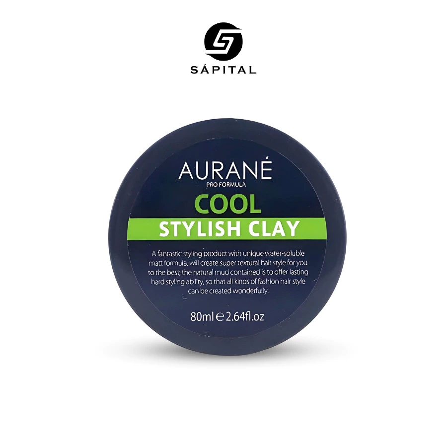 Sáp Vuốt Tóc Aurane Cool Stylish Clay 80ml