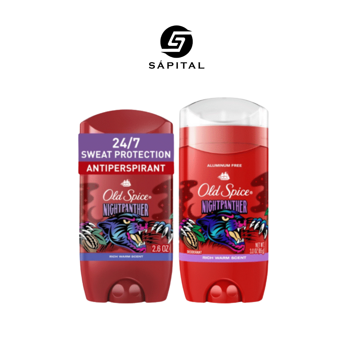 Lăn Khử Mùi Old Spice - Mùi Hương Nightpanther