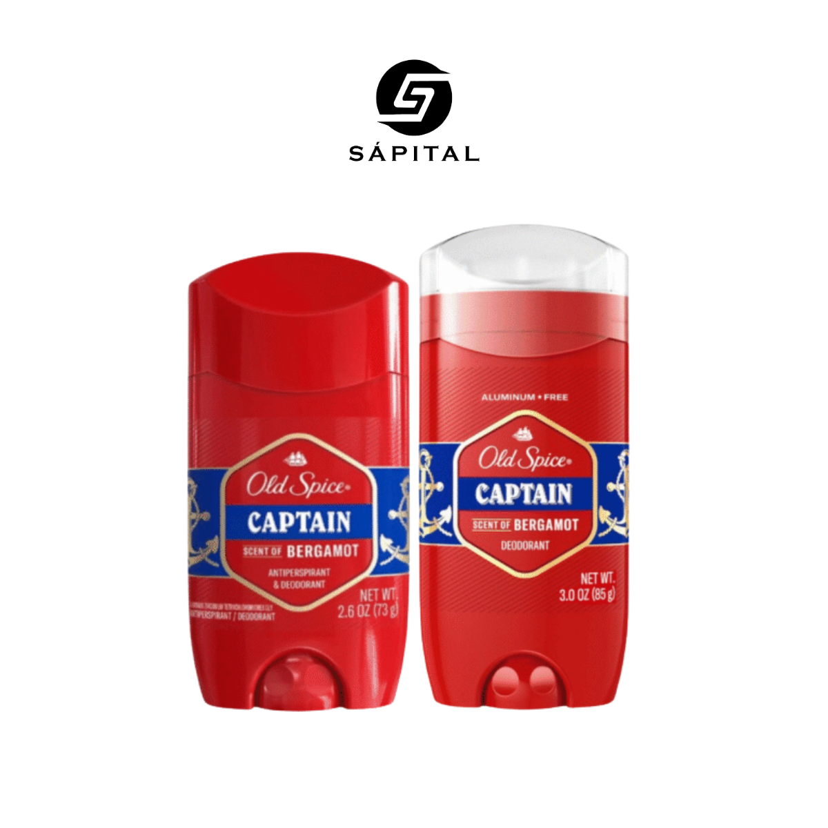 Lăn Khử Mùi Old Spice - Mùi Hương Captain