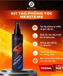 xịt tạo phồng menitems