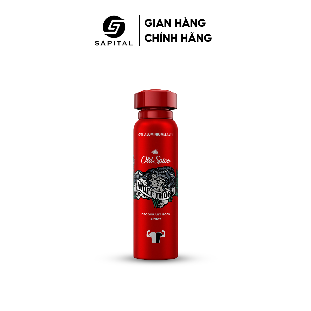 Xịt Khử Mùi Old Spice - Mùi Hương Captain 150ml