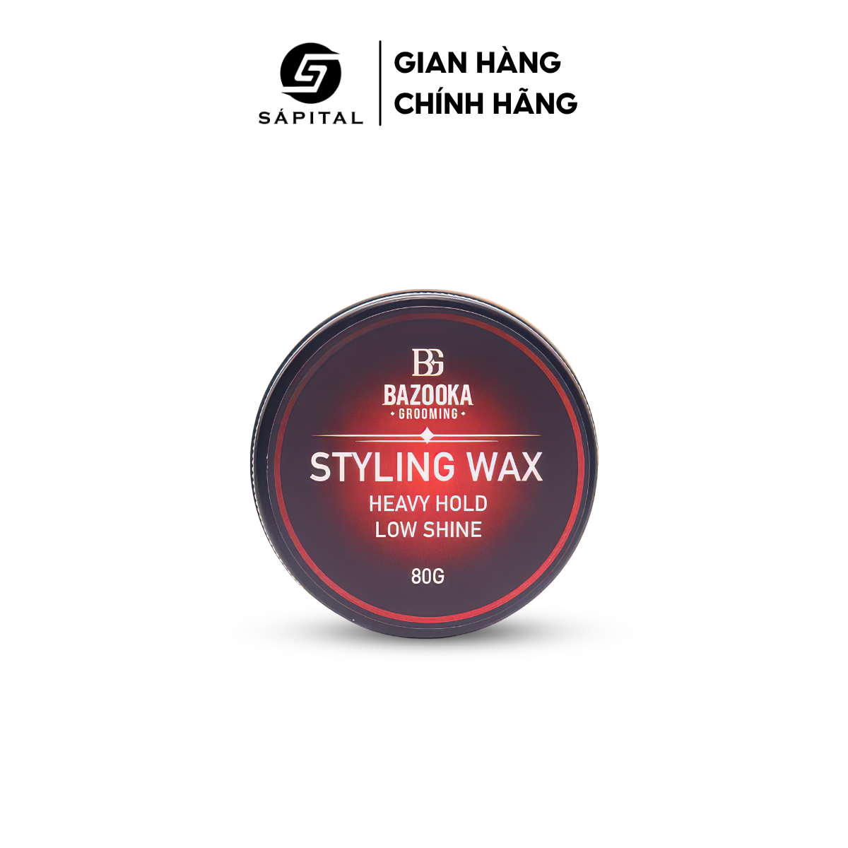 Sáp Vuốt Tóc Bazooka Grooming - Styling Wax | Giữ nếp lên đến 12H - Độ bóng mờ cho mái tóc - Ẩm nhẹ nhàng - Linh hoạt tạo kiểu