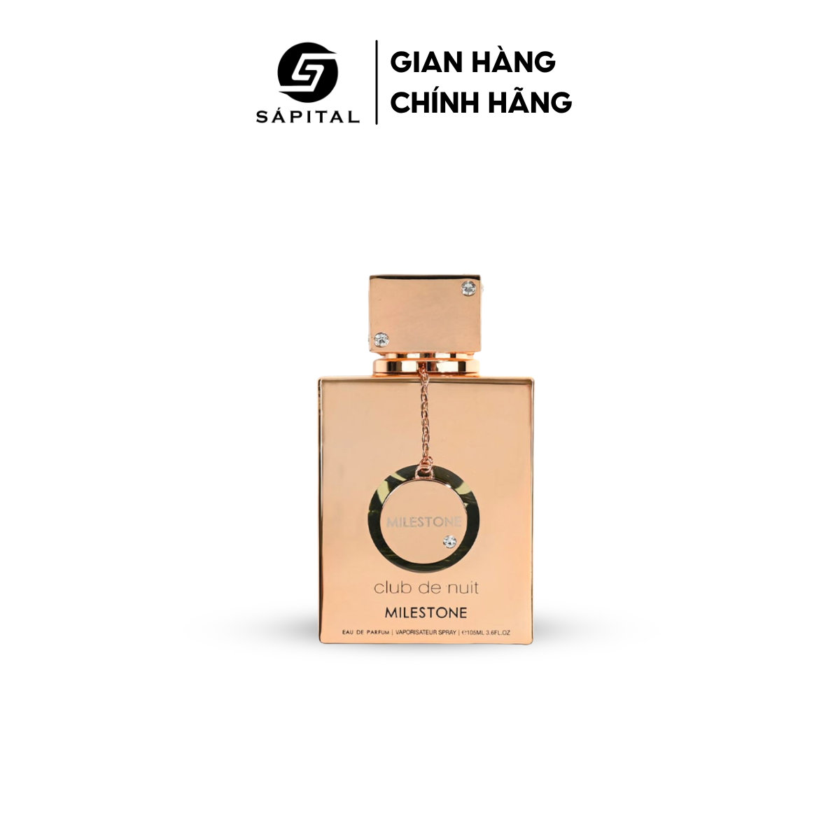 Nước Hoa Armaf Club De Nuit Milestone EDP 105ml | Bản Dupe Creed Millésime Impérial Tươi Mát, Sang Trọng