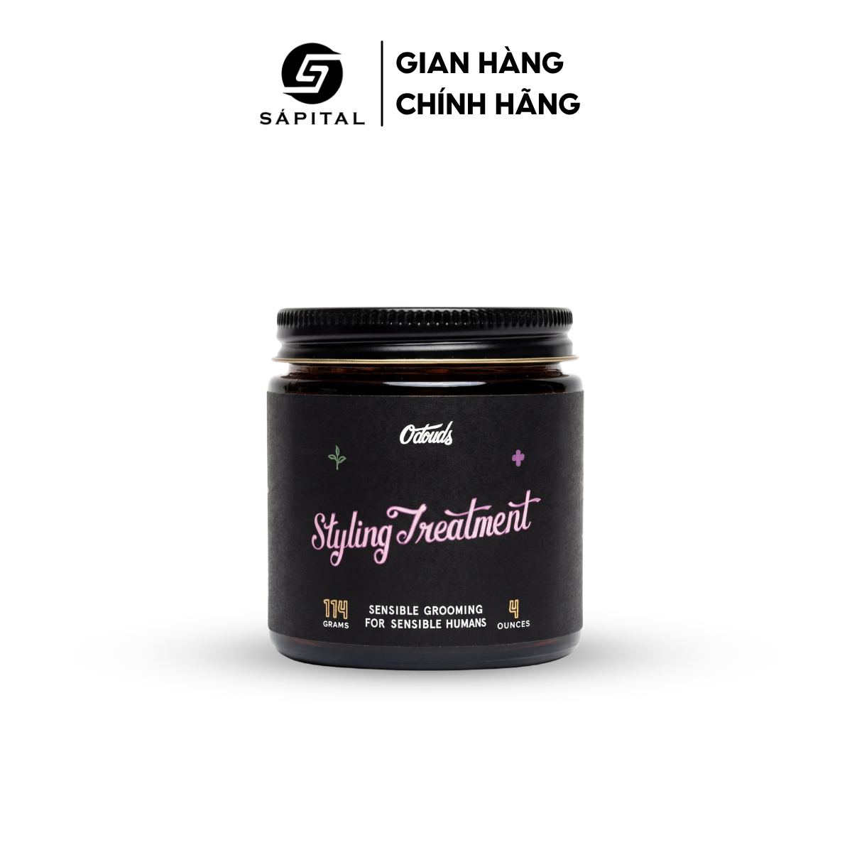 Sáp vuốt tóc O'douds Styling Treatment - Giữ nếp nhẹ nhàng, Hướng ẩm, Nhiều dưỡng chất