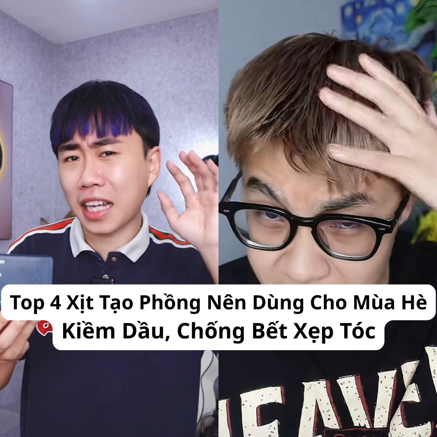 Top 4 Xịt Tạo Phồng (Pre-styling) Nên Dùng Vào Mua Hè – Kiềm Dầu, Chống Bết Xẹp Tóc