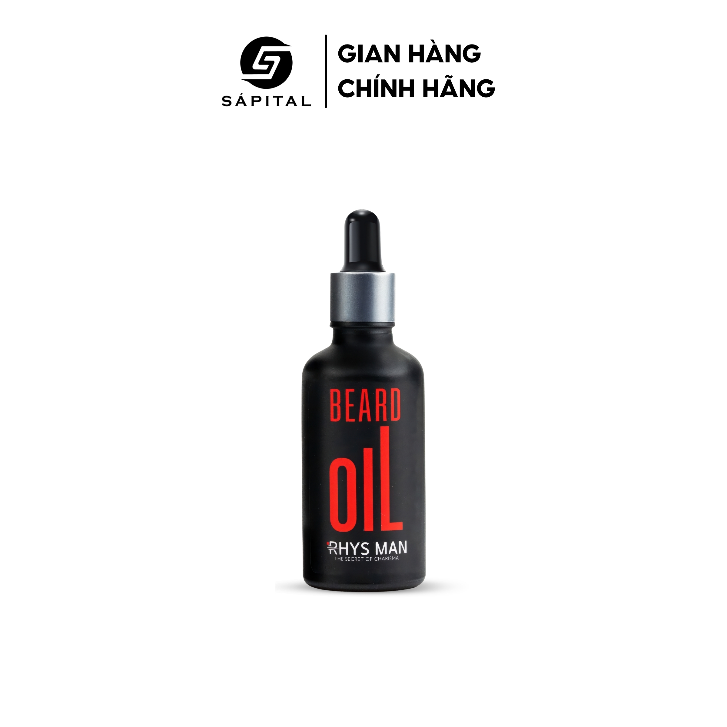 Tinh Dầu Dưỡng Tóc Và Râu Rhys Man Beard Oil 50ml | SÁPITAL