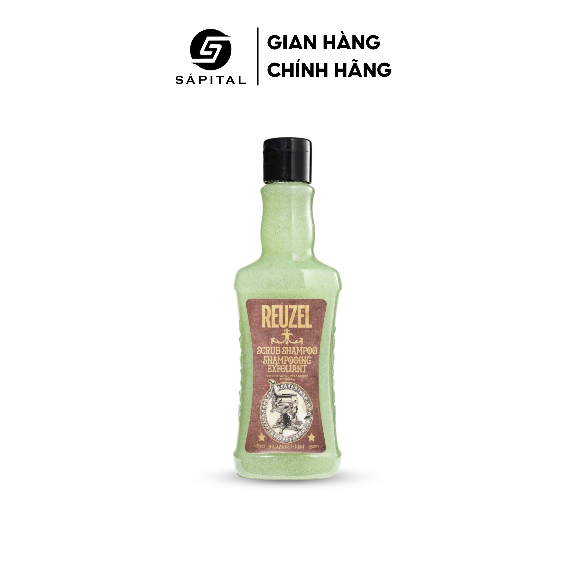 Dầu Gội Tẩy Tế Bào Chết Reuzel Scrub Shampoo 350ml | SÁPITAL