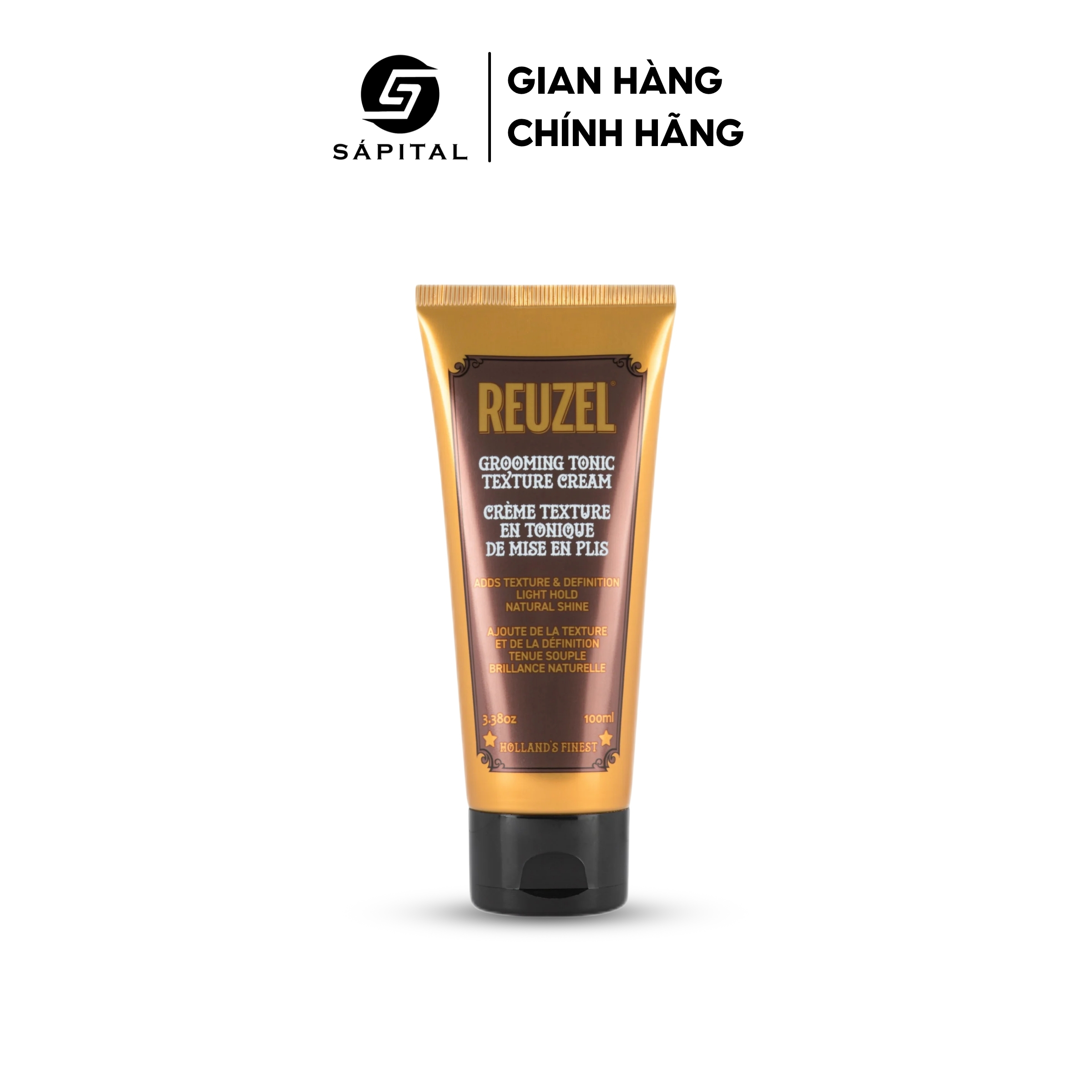 Kem Dưỡng Tóc Reuzel Grooming Tonic Texture Cream 100ml | SÁPITAL