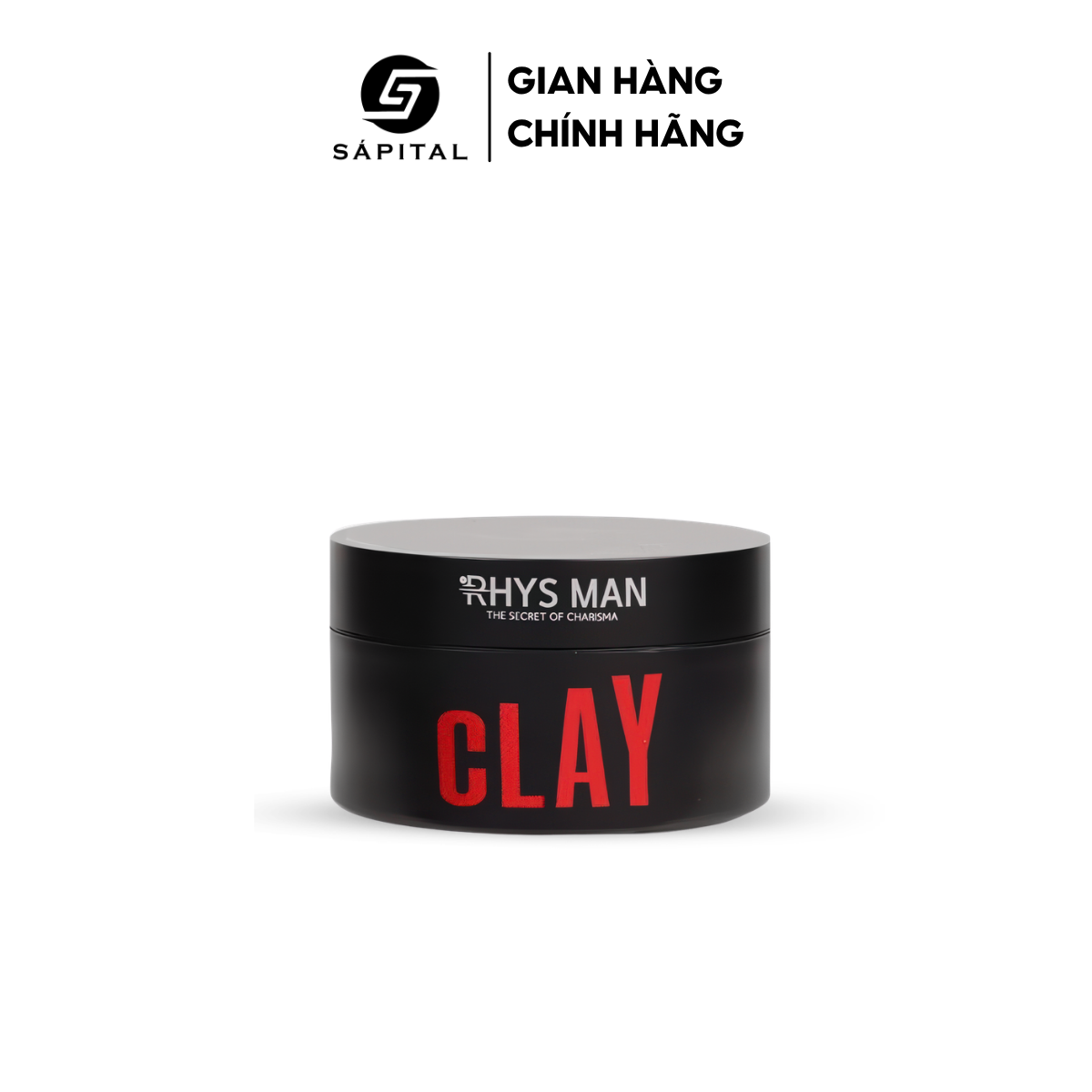 Sáp Vuốt Tóc Rhys Man Airy Texture Clay Dzai Điệu – Giữ nếp mạnh, Độ bóng thấp, Linh hoạt tạo kiểu